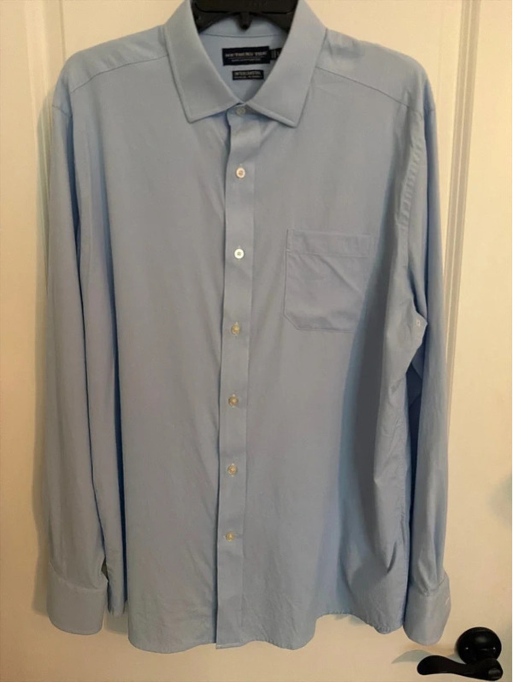 Southern Tide Intercoastal Men’s Blue Performance Button Down Shirt Stretch